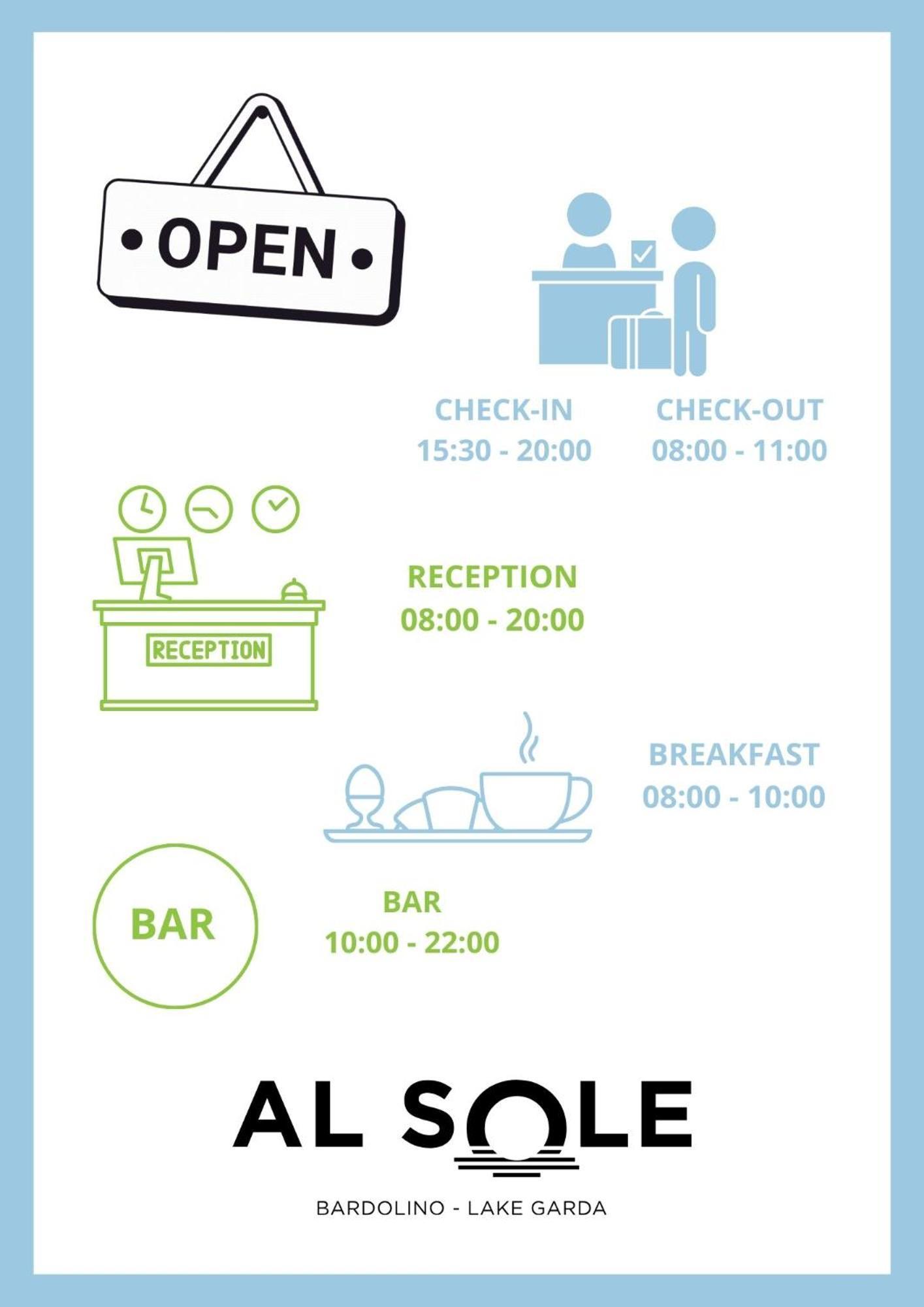 Hotel Al Sole Bardolino Eksteriør billede